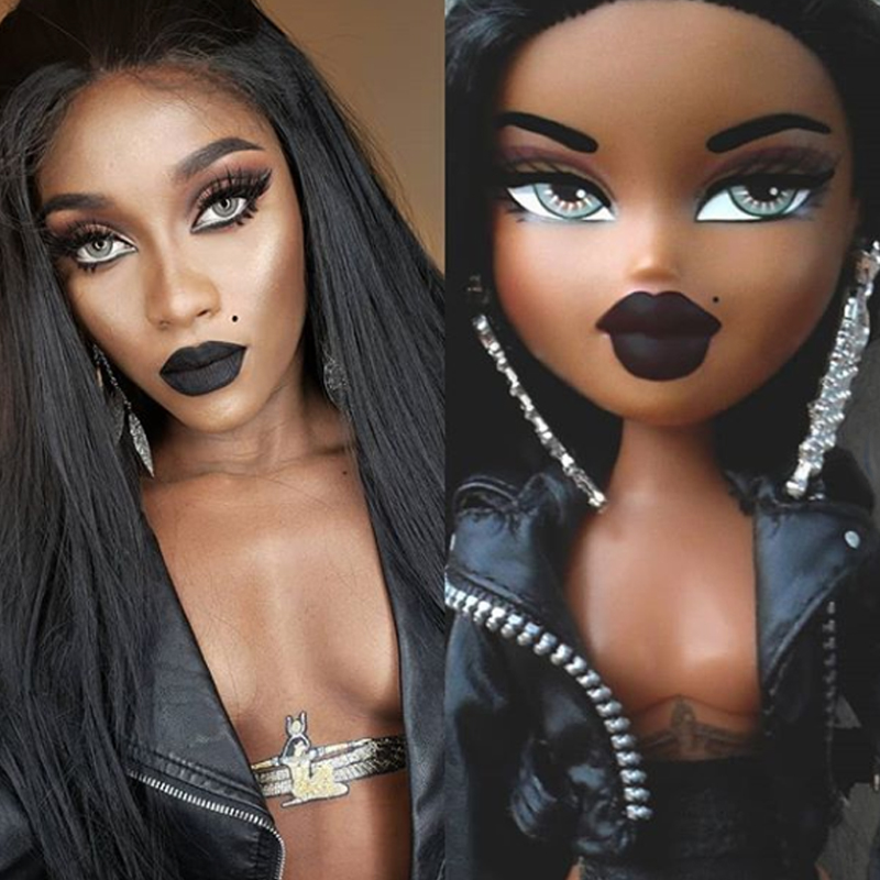 BratzChallange: nova tendência do Instagram é se maquiar como as bonecas -  31/01/2019 - UOL Universa